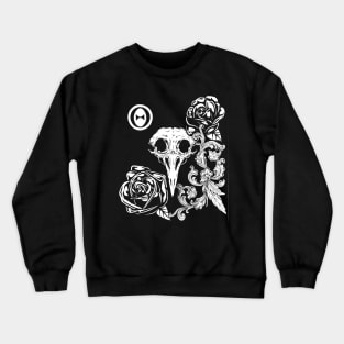 Bird Skull Crewneck Sweatshirt